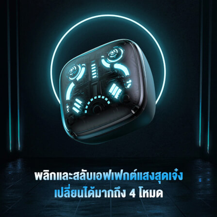 หูฟังเกมมิ่งไร้สาย ONIKUMA T1 TWS BLUETOOTH GAMING EARPHONES - สีดำ_7